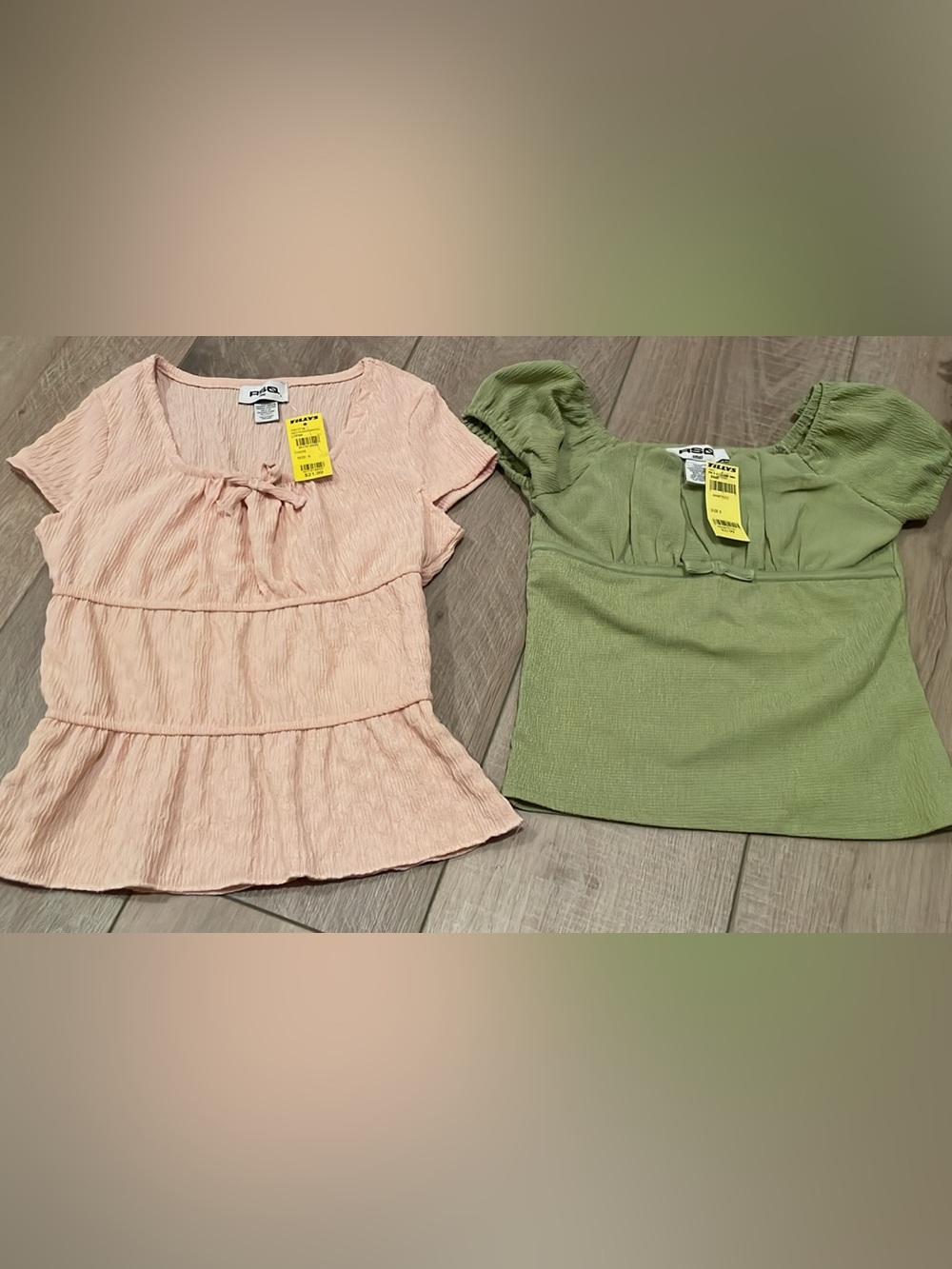 2 Tilly’s RSQ Girl’s Small Tops- New w/tags